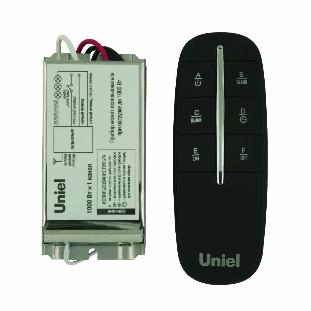 UCH-P002-G1-1000W-30M Пульт управления светом, один канал. Блистерная упаковка